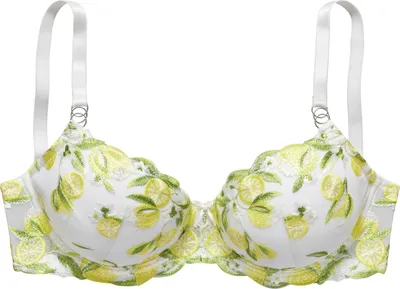 Produktbild von VIVANCE Schalen-BH weiß-gelb Größe 75 Cup D
