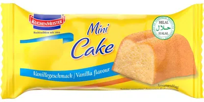 Produktbild von KuchenMeister Mini Cake Vanille 35g