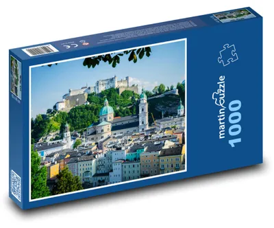 Obrázok produktu pre Puzzle 1000 Salzburg - mesto pod pevnosťou - martinpuzzle