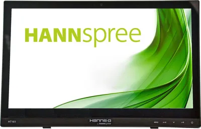 Produktbild von Hannspree Monitor, 40 cm (16 Zoll), 1366x768 WXGA, Touch-Display, 60 Hz, 12 ms, TFT, HDMI, VGA, USB, 7H Härtegrad