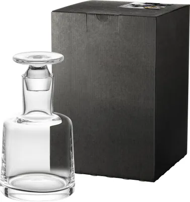 Image de Carafe à whisky EISCH, modèle 899/0.75, présentée dans un coffret cadeau "GENTLEMAN", référence 86589908 / 180451