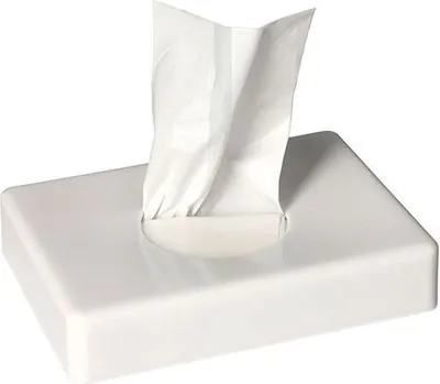 Produktbild von Medi-Inn Hygienebeutelspender Spender für Hygienebeutel Hygienebeutelbox (Weiß, 24 Stück)