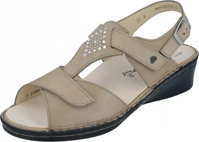 Produktbild von Finn Comfort Calvia Damen Sandaletten in Beige, Größe 5.5