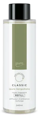Produktbild von ipuro Classic Raumduft Nachfüllflasche BERGAMOTE 240ml | Raumerfrischer, Asiatis