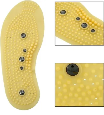 Produktbild von Einlegesohlen Massage-, Gr. 1 - je 5 Magnete zu je gesamt 3.700 Gauss, Gr. 35 - 40