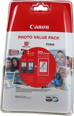 Zdjęcie produktu dla Canon 3712C004, Wysoka (XL) wydajność, Czarny, Cyjan, Purpurowy, Żółty, 12,2 ml, 14,3 ml, 2 szt., 400 stron(y)