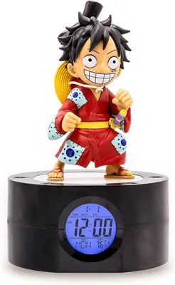 Imagen del producto de Despertador Con Luz Luffy One Piece 18 cms