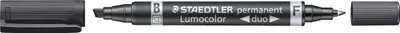 Image de STAEDTLER® 348 B-9 Marqueur à double pointe Lumocolor perm schw