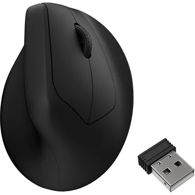 Immagine prodotto di Keychron M5, destrimano, design verticale, ottico, RF Wireless + Bluetooth + USB Type-C, 30000 DPI, nero