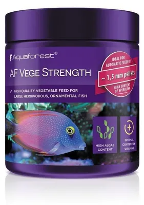 Produktbild von Aquaforest Vege Strength - Fischfutter für fleischfressende Fische