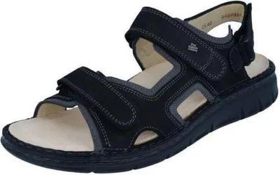 Produktbild von Finn Comfort Wanaka-s (schwarz) - Herrenschuhe Sandale / Pantolette, Schwarz