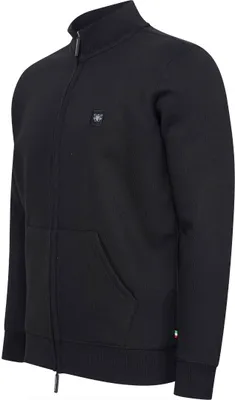 Produktbild von Cappuccino Italia Fleece Zip Jack  Schwarz - Große L
