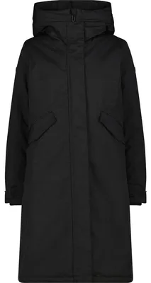 Produktbild von CMP Damen Parka Coat Fix Hood Schwarz 44