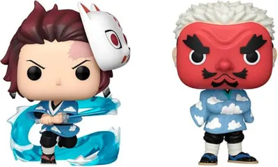 Obrázok produktu pre Súprava akčných figúrok Demon Slayer Tanjiro Kamado a Sakonji Urokodaki