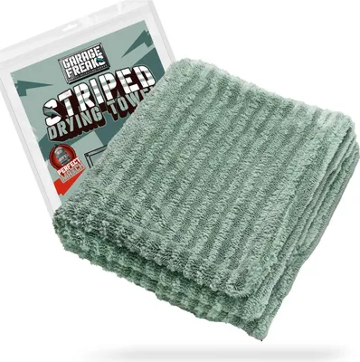 Produktbild von Garage Freaks - Auto Trockentuch - "Striped Drying Towel" - 50x80cm, 1300 GSM