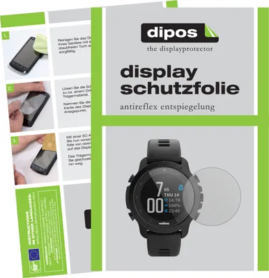 Produktbild von 6x Schutzfolie für Wahoo Elemnt Rival matt Displayschutzfolie Folie Display Schutz dipos