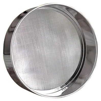 Mehl- und Sieb 15 cm, 60 Mesh, 18/8 Edelstahl, silber