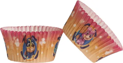 Obrázek produktu pro Dekorační formičky na muffiny s motivem Paw Patrol, modré barvy, 25 kusů