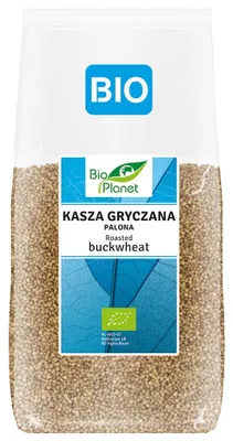 KASZA GRYCZANA PALONA BIO 500 g - BIO PLANET