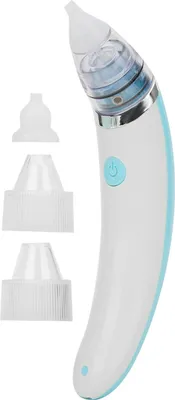 Image de Aspirateur nasal à vide polyvalent - aspirateur de comédons - nettoyeur d'oreilles (bleu)