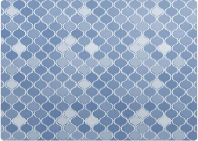 Obrázek produktu pro Geometrický Vzor– Ochranná podložka na podlahu – Podložka pod židli – 140x100 cm – Protiskluzová podložka na tvrdé podlahy