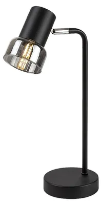 Produktbild von Rabalux 74278 Tischlampen Hatice E14 1x MAX 15 Metall Glas schwarz