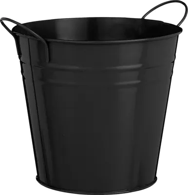 Produktbild von Mica Decorations Topf Joey Eisen Ø 16 x 15 cm schwarz