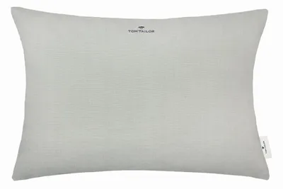 Produktbild von TOM TAILOR Zierkissenhülle Dove Signature Grau 40 x 60 cm