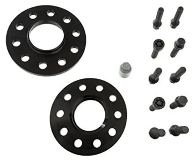 Imagen del producto de H&R - Plato de ensanchamiento de vías de 18 mm, con 5 agujeros y distancia entre ejes de 130 mm, compatible con: PORSCHE PANAMERA, BOXSTER (986), 911 (996), 911 (997), BOXSTER (987)