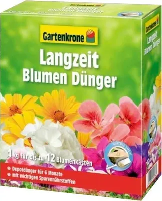 Produktbild von 1kg Blumendünger-Langzeitdünger Gartenkrone