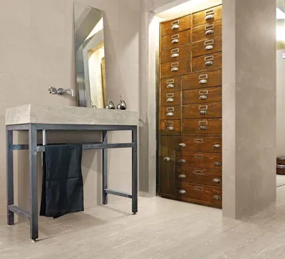 Produktbild von CASA39 Fliesen Betonoptik Beige 30x60 cm Provenza Karman