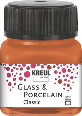 Immagine prodotto di KREUL 16248 KREUL Colore per vetro e porcellana Classic, rame, 20 ml
