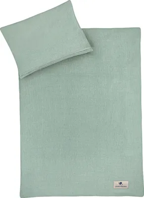 Produktbild von Julius Zöllner Bettwäsche Terra 100x135 + 40x60 cm grün