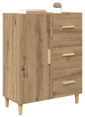 Zdjęcie produktu dla Komoda vidaXL Artisan – dąb, 34 x 69,5 x 90 cm, materiał drewnopochodny