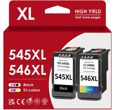 Druckerpatronen 545 546 XL (PG-545XL/CL-546XL) Multipack