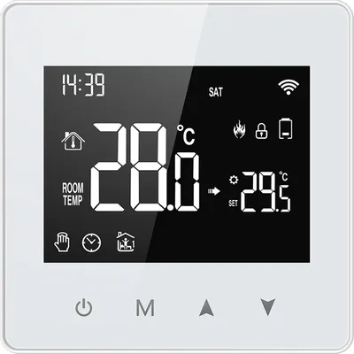 Obrázok produktu pre INF Inteligentný WiFi termostat WT198 pre ovládanie vodného/plynového kotla
