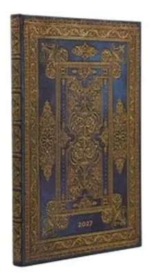 Produktbild von 12-Monatskalender 2027 Blue Luxe Maxi Horizontal