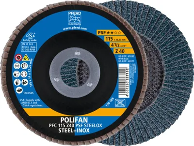 Produktbild von Polifan-Scheibe 115 K40