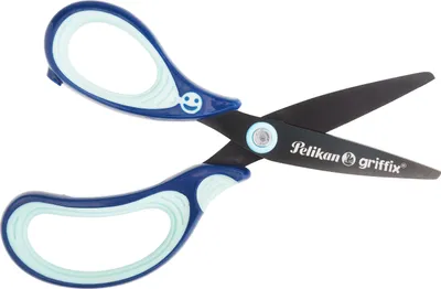 Obrázek produktu pro Pelikan griffix Schulschere Linkshänder Rund 14cm Blau