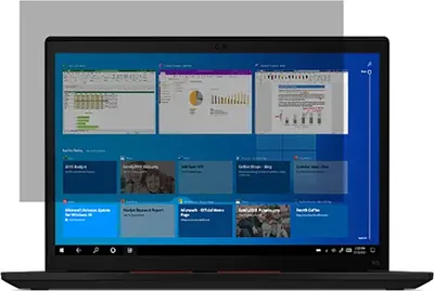 Produktbild von Lenovo 4XJ1M77975, Laptop, Rahmenloser Blickschutzfilter, Anti-blue, Privatsphäre, 140 g