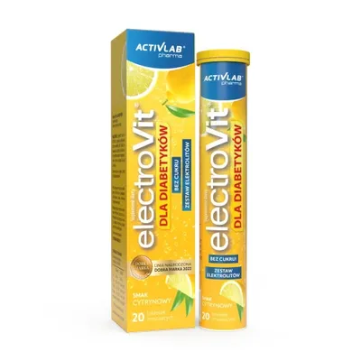 Obrázok produktu pre Electrovit® pre diabetikov citrónová príchuť Activlab Pharma