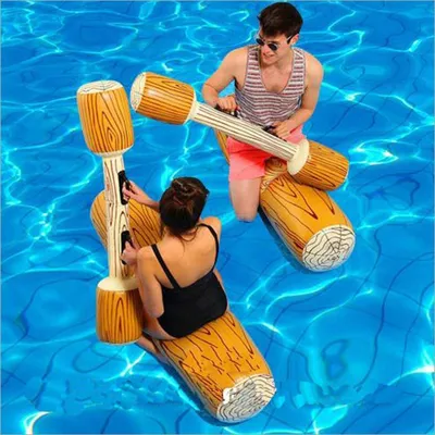 Image de Jeu de jouets gonflables pour piscine, pour adultes