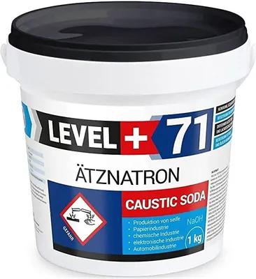 Produktbild von Level + 71 Ätznatron RM71 Natriumhydroxid, kaustisches Soda 1 kg
