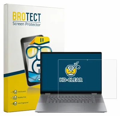 Produktbild von Für HP OmniBook X Flip NGAI 16-ar Schutzfolie BROTECT Displayschutz Display Schutz Folie Klar Transparent