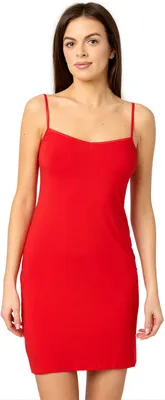 Produktbild von Merry Style Damen Unterkleid Unterrock verstellbare Träger MS10-203 (Rot, XS)