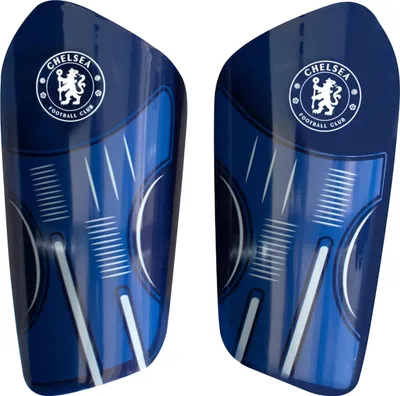 Produktbild von Chelsea FC - Kinder Schienbeinschoner, Team RD3860 (146) (Blau/Weiß)