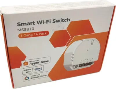Produktbild von Refoss WLAN Relai Schalter DIY Lichtschalter Smart Home 250V Alexa Google intelligente Steuerung Switch Einfach