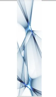 Produktbild von Schiebegardine Franklin blau 245x60 cm