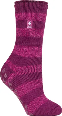 Produktbild von Heat Holders - Damen Warme Stoppersocken Rutschfest | Kuschelig Thermosocken