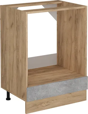 Immagine prodotto di Mobile per forno da incasso Vicco R-Line Calcestruzzo 60 cm senza piano di lavoro, Model 53855
